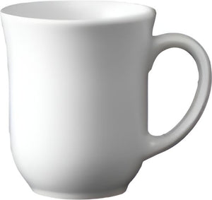 Churchill - Holloware 3.2" Super Vitrified White Elegant Mug, Set of 24 - WHME1