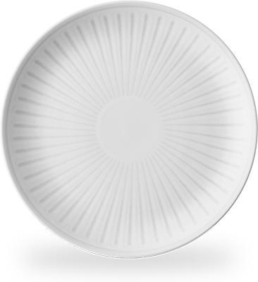 Churchill - Inked Era 11.25" Grey Evolve Coupe Plate, Pack of 12 - ERAGEV111