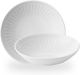 Churchill - Inked Era 7.25" Grey Evolve Coupe Bowl, Pack of 12 - ERAGEVB71