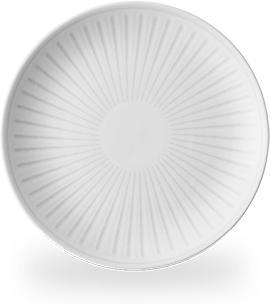 Churchill - Inked Era 8.67" Grey Evolve Coupe Plate, Pack of 12 - ERAGEVP81