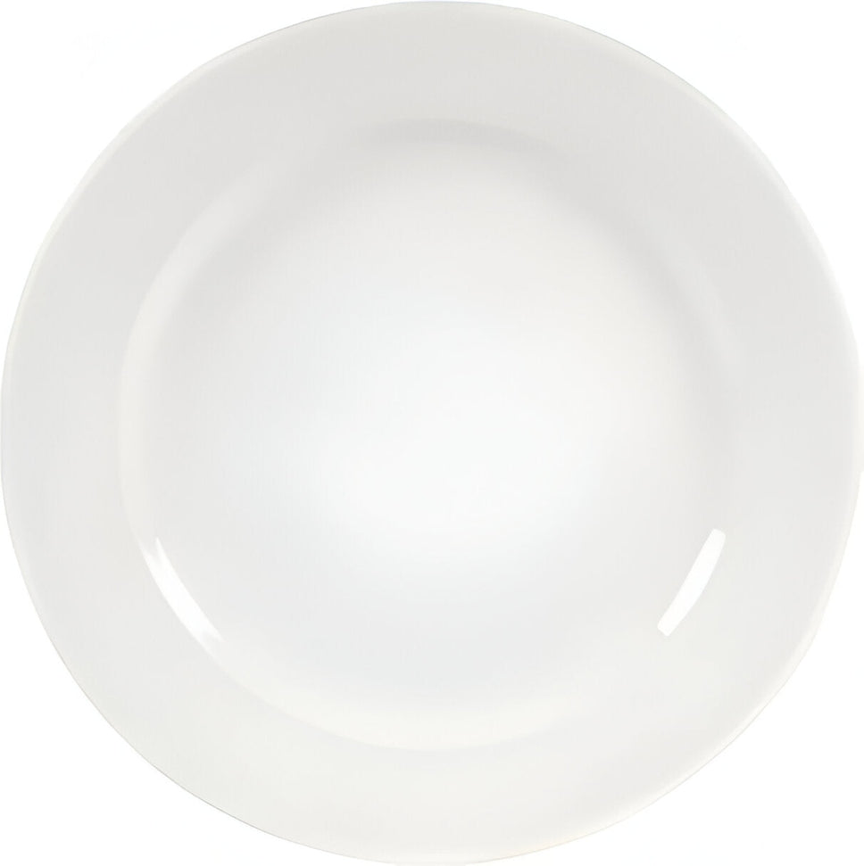 Churchill - Isla 10.8" Super Vitrified Isla Footed Plate, Pack of 12 - WHISIF581