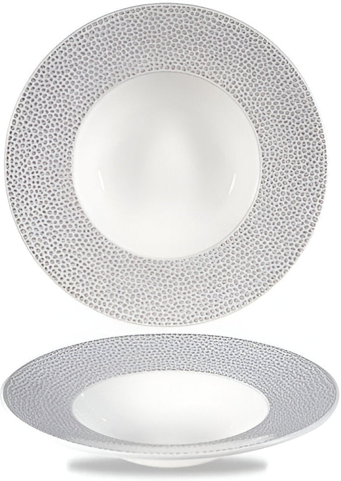 Churchill - Isla 9.4" Super Vitrified Wide Rim Bowl, Pack of 12 - SHISIWBM1