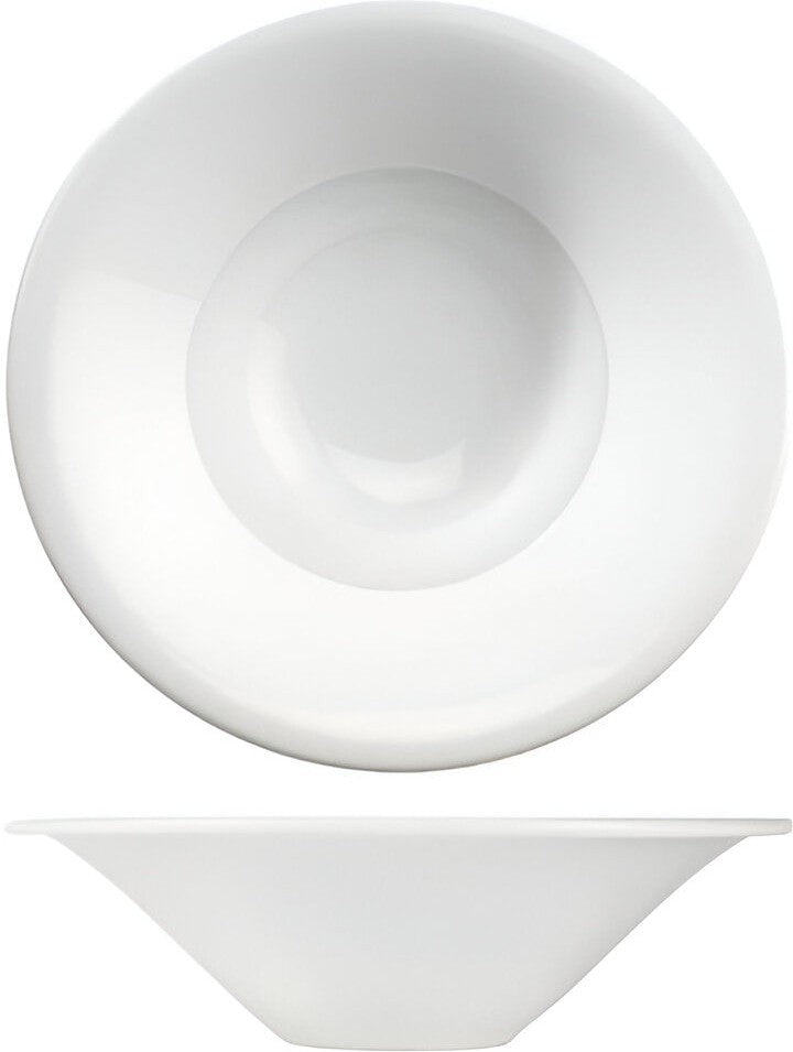 Churchill - Isla 9.4" Super Vitrified Wide Rim Bowl, Pack of 12 - WHISIWBM1