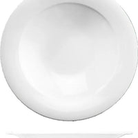 Churchill - Menu Porcelain 20 Oz 11.5" Mid Rim Pasta Bowl, Pack of 6 - ZCAPOMP1