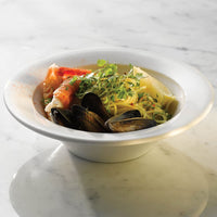 Churchill - Menu Porcelain 7 Oz 6.5" Mid Rim Bowl, Pack of 6 - ZCAPOMO1