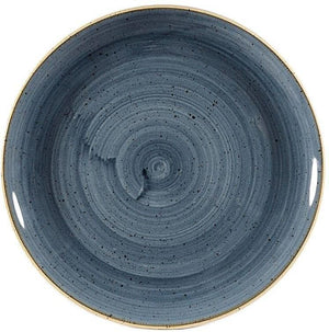 Churchill - Stonecast 10.25" Super Vitrified Blueberry Intermediate Coupe Plate, Set of 12 - SBBSEV101