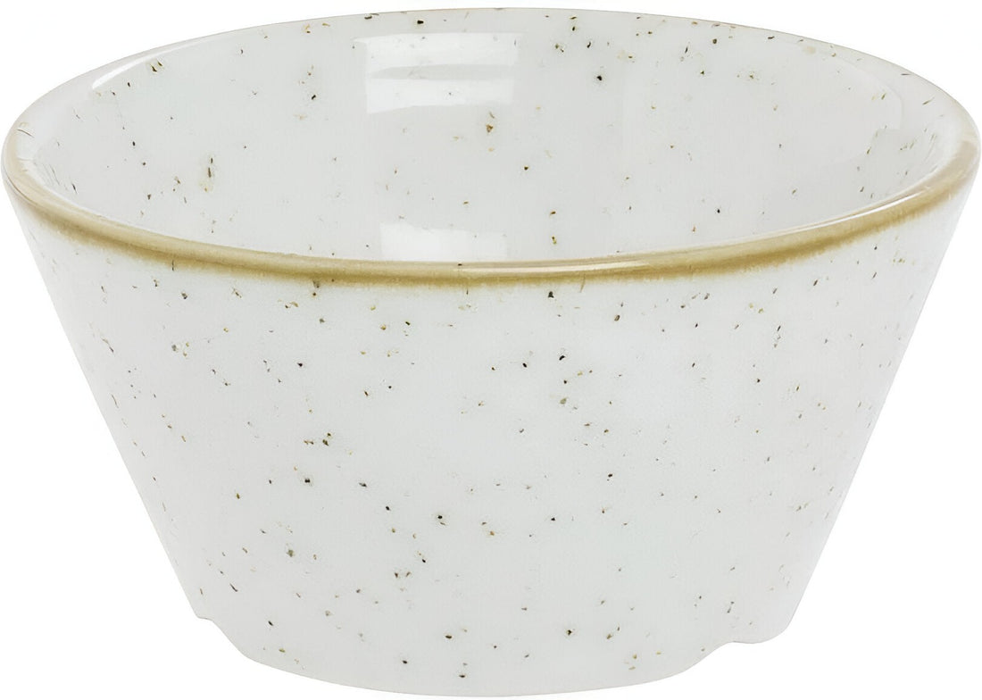 Churchill - Stonecast 3.1" Super Vitrified Barley White Sauce Dish, Pack of 12 - SWHSSD3 - DISCONTINUED