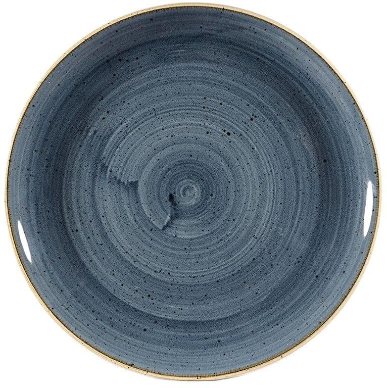Churchill - Stonecast 6.5" Super Vitrified Blueberry Small Coupe Plate, Pack of 12 - SBBSEVP61