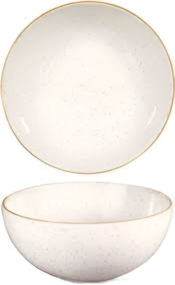 Churchill - Stonecast 7.25" Super Vitrified Barley White Bowl, Pack of 6 - SWHSNDBL1