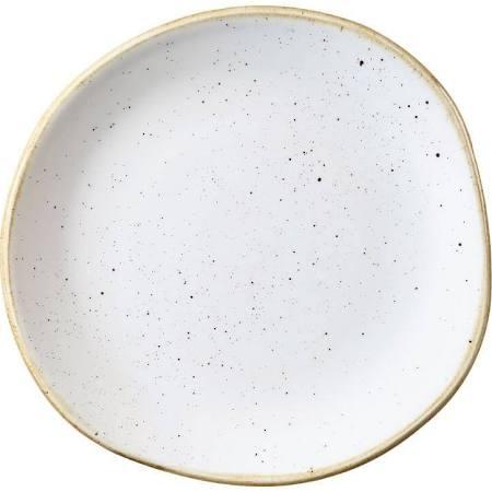 Churchill - Stonecast 7.3" Super Vitrified Barley White Organic Round Plate, Pack of 12 - SWHSOG71