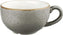Churchill - Stonecast 8 Oz Peppercorn Grey Cappucino Cup, Pack of 12 - SPGSCB201