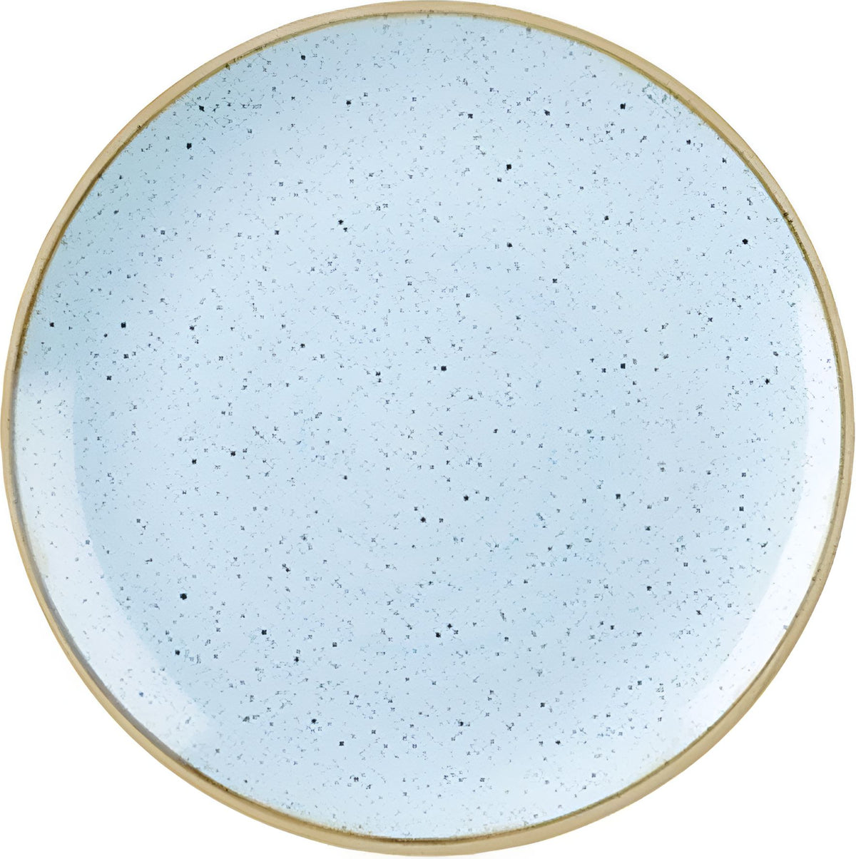 Churchill - Stonecast 8.5" Super Vitrified Blue Medium Coupe Plate, Pack of 12 - SDESEVP81