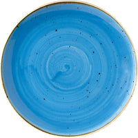 Churchill - Stonecast 8.5" Super Vitrified Cornflower Blue Medium Coupe Plate Pack of 12 - SCFSEVP81