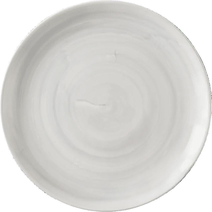 Churchill - Stonecast Grey Evolve 11.25" Coupe Plate, Pack of 12 - CSGYEV111