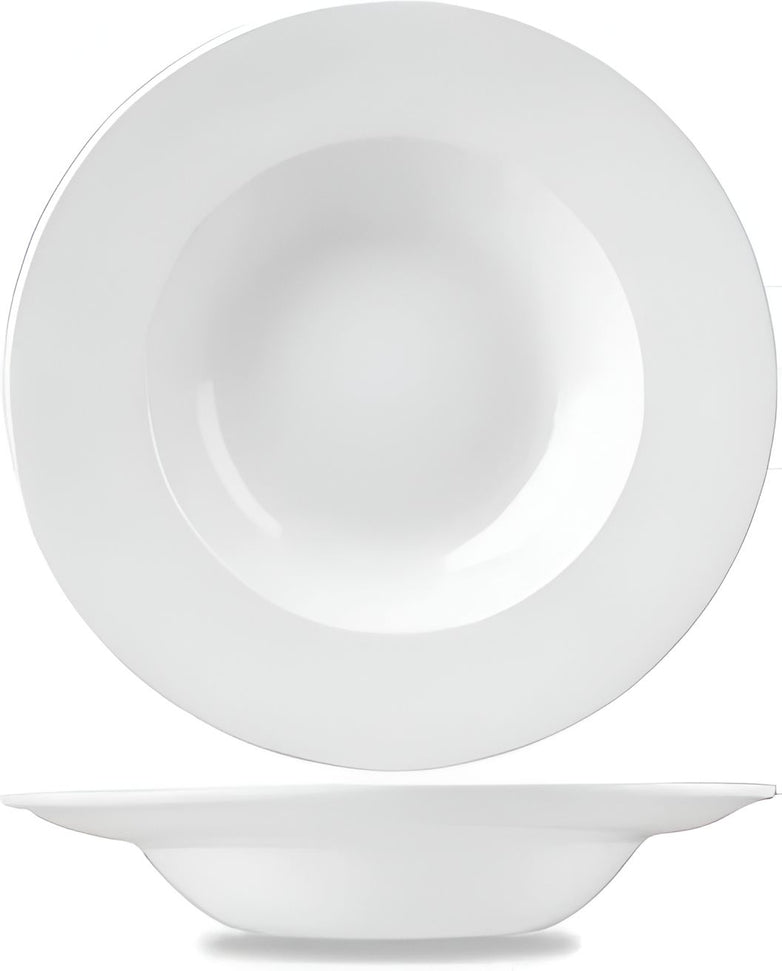 Churchill - Super Vitrified 11" Profile Wide Rim Bowl, Pack of 12 - WHVWBL1