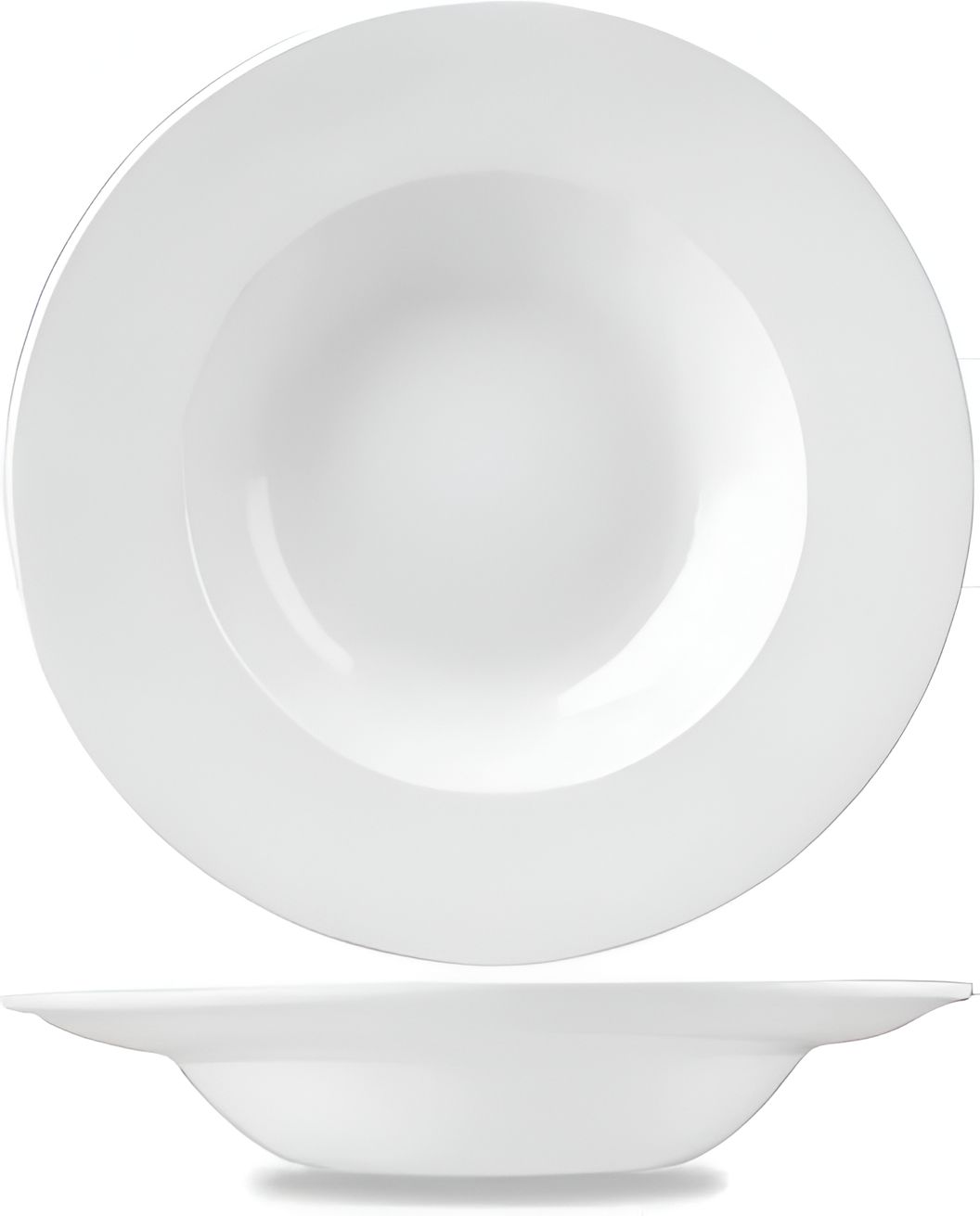 Churchill - Super Vitrified 11" Profile Wide Rim Bowl, Pack of 12 - WHVWBL1