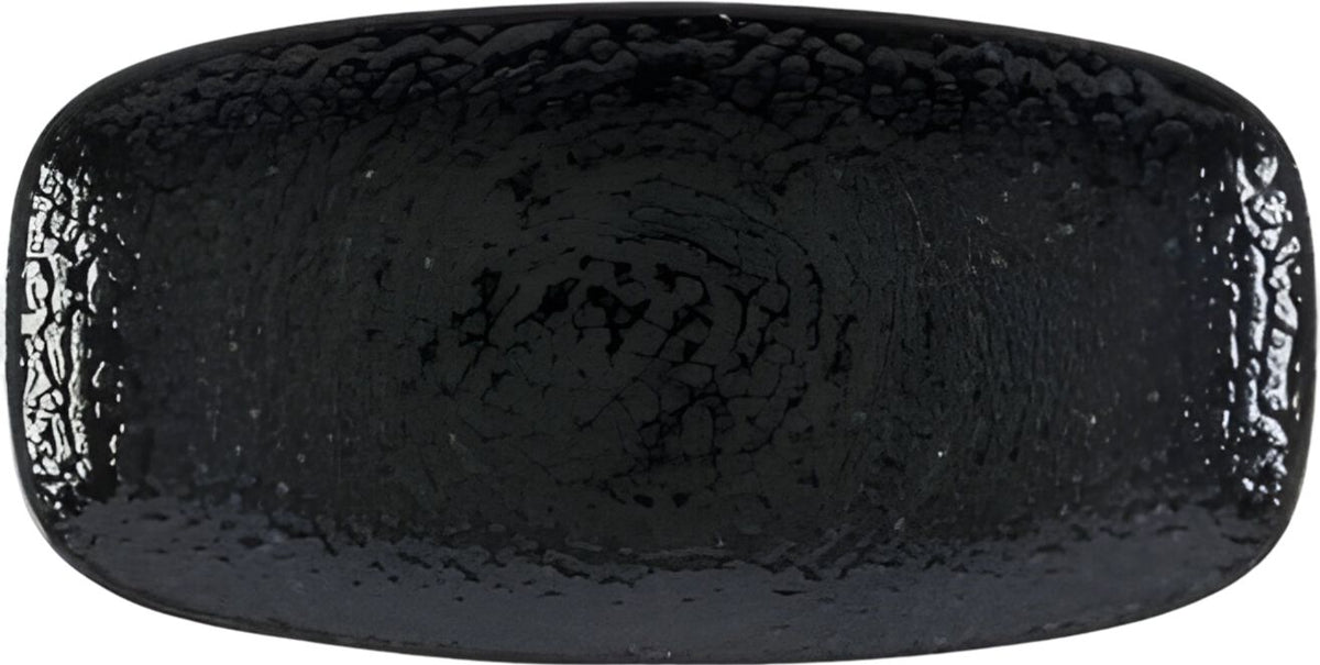 Churchill - Super Vitrified 6" Studio Prints Homespun Chroma Carbon Chefs' Oblong Plate, Pack of 12 - HCBKXO111