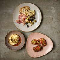 Churchill - Super Vitrified 6.4" Stonecast Raw Grey Coupe Plate, Pack of 12 - SRGYEVP61