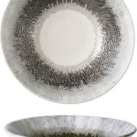 Churchill - Super Vitrified 7.1" Studio Prints Fusion Agate Grey Coupe Bowl, Pack of 12 - FSGYEVB71