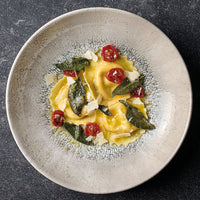 Churchill - Super Vitrified 8.5" Studio Prints Fusion Agate Grey Coupe Plate, Pack of 12 - FSGYEVP81