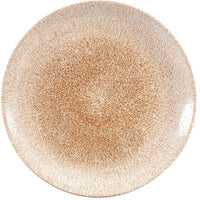 Churchill - Super Vitrified 9.75" Studio Prints Raku Garnet Orange Large Coupe Bowl, Pack of 12 - RKGOEVB91