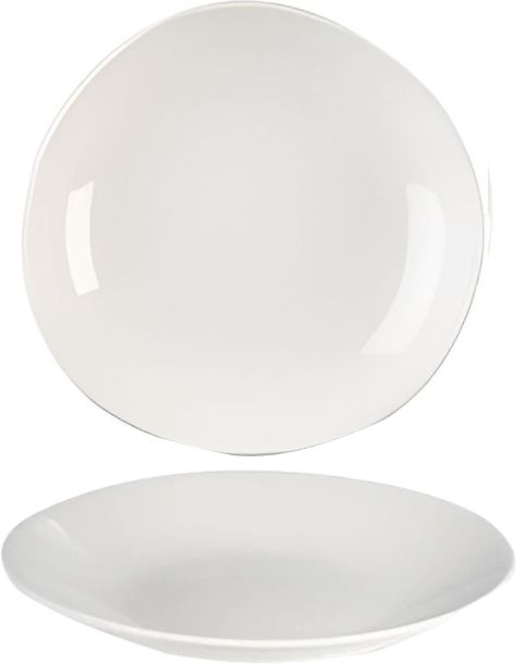 Churchill - Super Vitrified Trace 10" Organic Round Bowl, Pack of 12 - WHOGB11