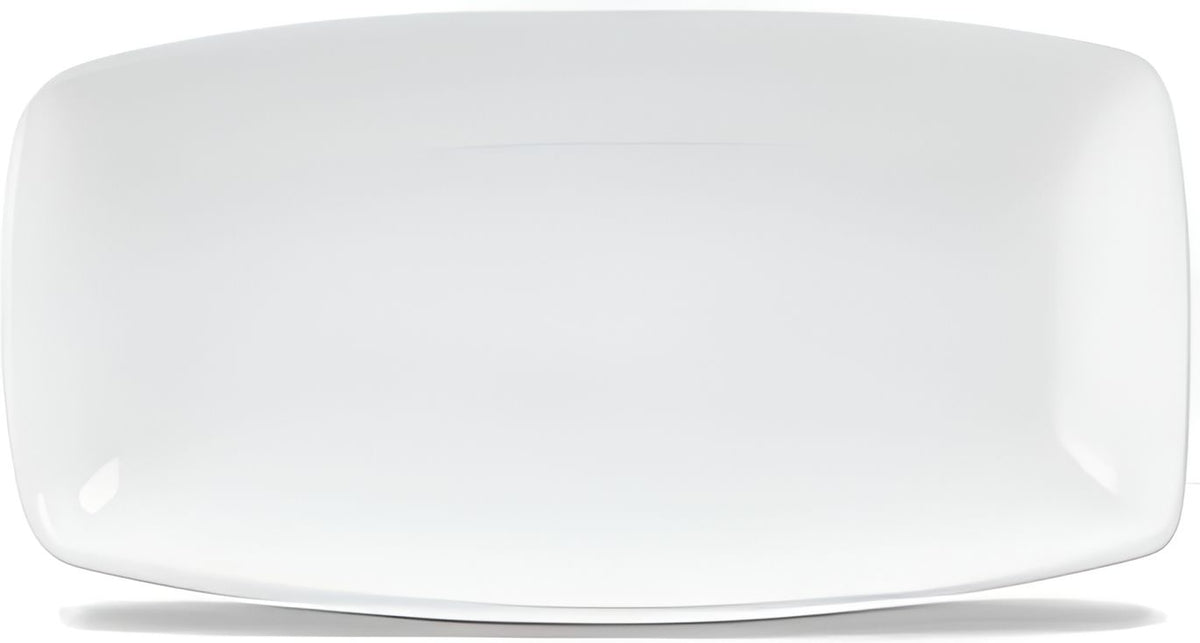 Churchill - Super Vitrified X-Squared+ 14" x 7.25" Oblong Platter, Pack of 6 - WHOP141