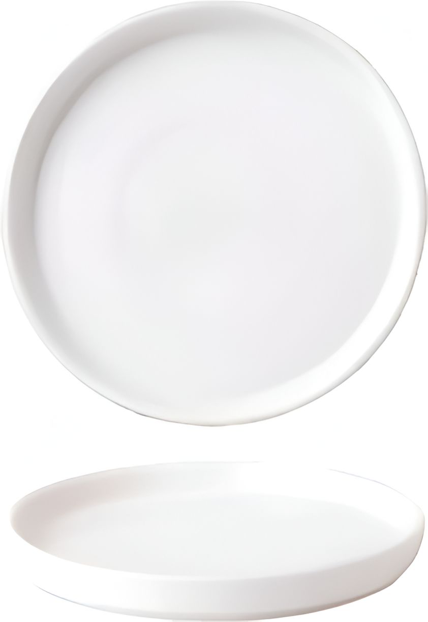 Churchill - Vellum 10.2" Super Vitrified Chefs' Walled Plate, Pack of 6 - WHVMWP261