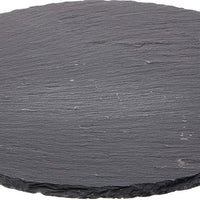 Cilio - 11" Black Slate Round Serving and Cheese Board - C296556