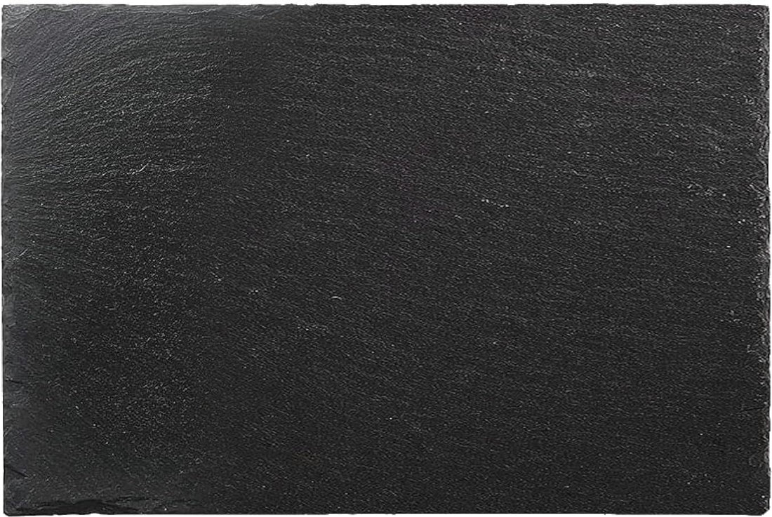 Cilio - 11.8" Black Slate Rectangle Serving and Cheese Board - C296549