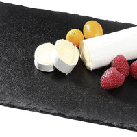 Cilio - 11.8" Black Slate Rectangle Serving and Cheese Board - C296549