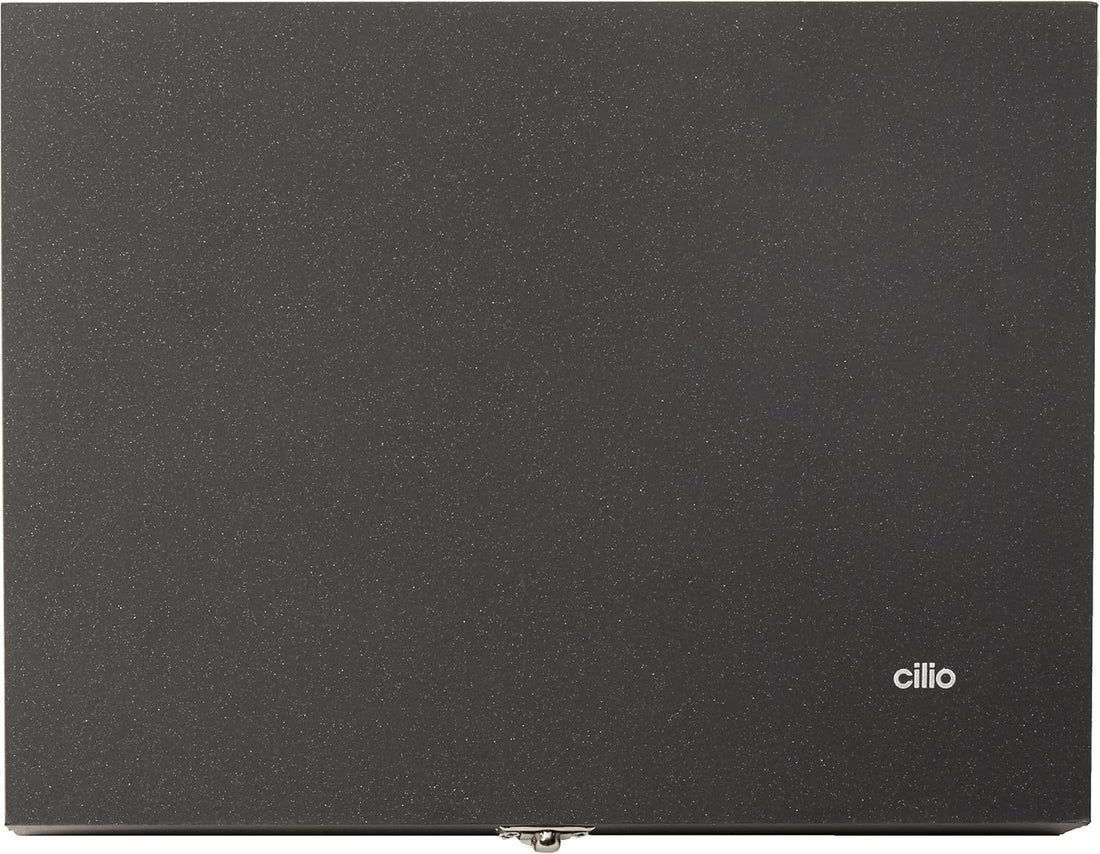 Cilio - 4 Pc Piave Brushed Stainless Steel Cheese Knife in Wooden Box - C294804