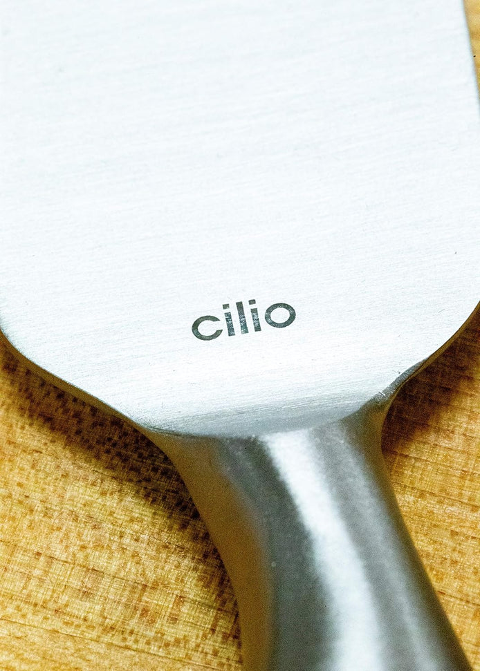 Cilio - 4 Pc Piave Brushed Stainless Steel Cheese Knife in Wooden Box - C294804