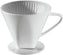 Cilio - #6/Large White Porcelain Coffee Filter/Holder Pour-Over - C105179
