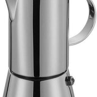 Cilio - Aida 8.5 fl. oz. Silver Moka Pot / Stovetop Espresso Maker - C342048