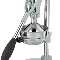 Cilio - Amalfi 7" x 8" Silver Matte Citrus Press Juicer - C309133