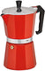 Cilio - Classic 6 Cups Red Espresso Moka Pot - C321319