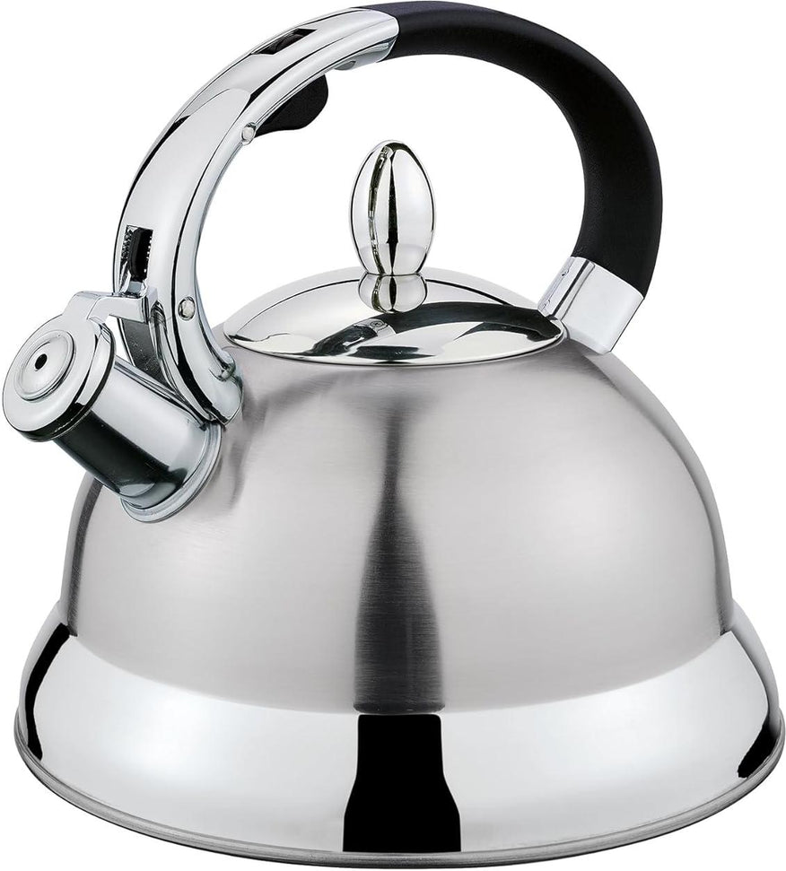 Cilio - Conte 2.9 Qt Stainless Steel Whistling Water Kettle - C430325