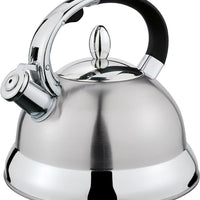 Cilio - Conte 2.9 Qt Stainless Steel Whistling Water Kettle - C430325