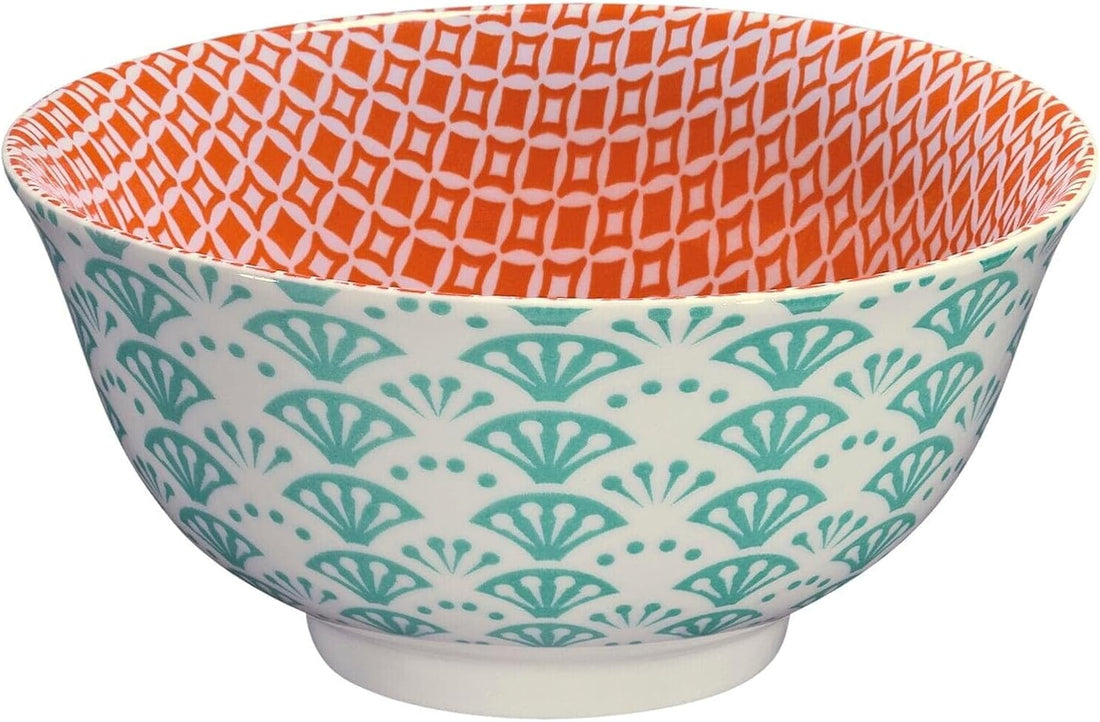 Cilio - Fan 6" 17 fl. oz Porcelain Bowl - C107715