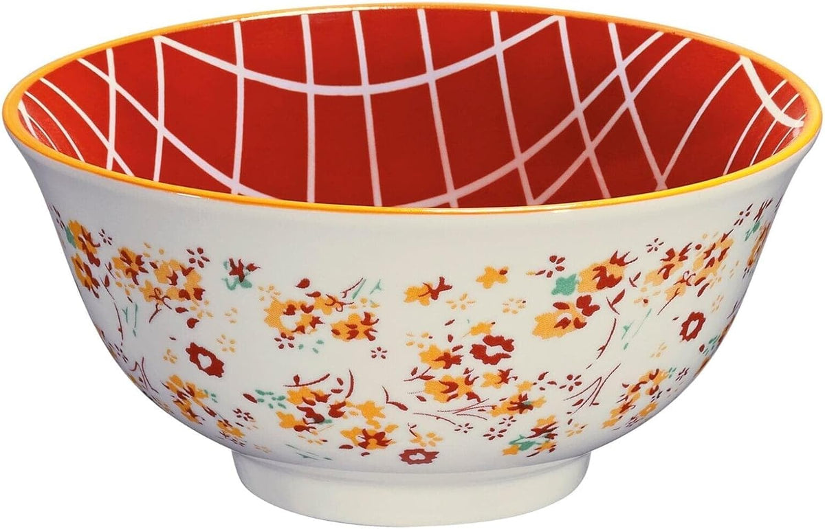 Cilio - Flowers 6" 17 fl. oz Porcelain Bowl - C107678