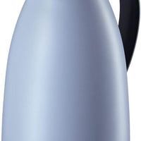 Cilio - Imola 34 Ounce Blue/Gray Insulated Beverage Server with Glass Liner - C544374