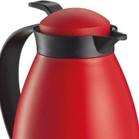 Cilio - Imola 34 Ounce Matte Red Insulated Beverage Server with Glass Liner - C544343