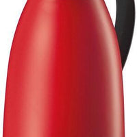 Cilio - Imola 34 Ounce Matte Red Insulated Beverage Server with Glass Liner - C544343