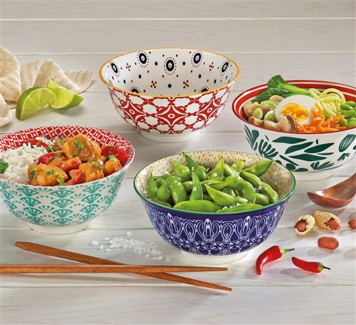 Cilio - Leaves 6" 17 fl. oz Porcelain Bowl - C107661