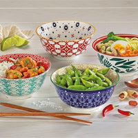 Cilio - Leaves 6" 17 fl. oz Porcelain Bowl - C107661