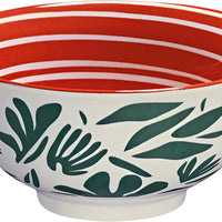 Cilio - Leaves 6" 17 fl. oz Porcelain Bowl - C107661