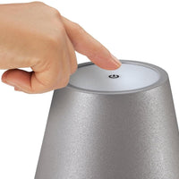 Cilio - Luce 5.25" Grey LED Bottle Lamp - C190670