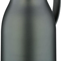 Cilio - Monza 34 Ounce Black Insulated Tempered Glass Core Beverage Server-Hot/Cold Carafe-Coffee Pitcher - C544565