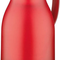 Cilio - Monza 34 Ounce Red Insulated Tempered Glass Core Beverage Server-Hot/Cold Carafe-Coffee Pitcher - C544558